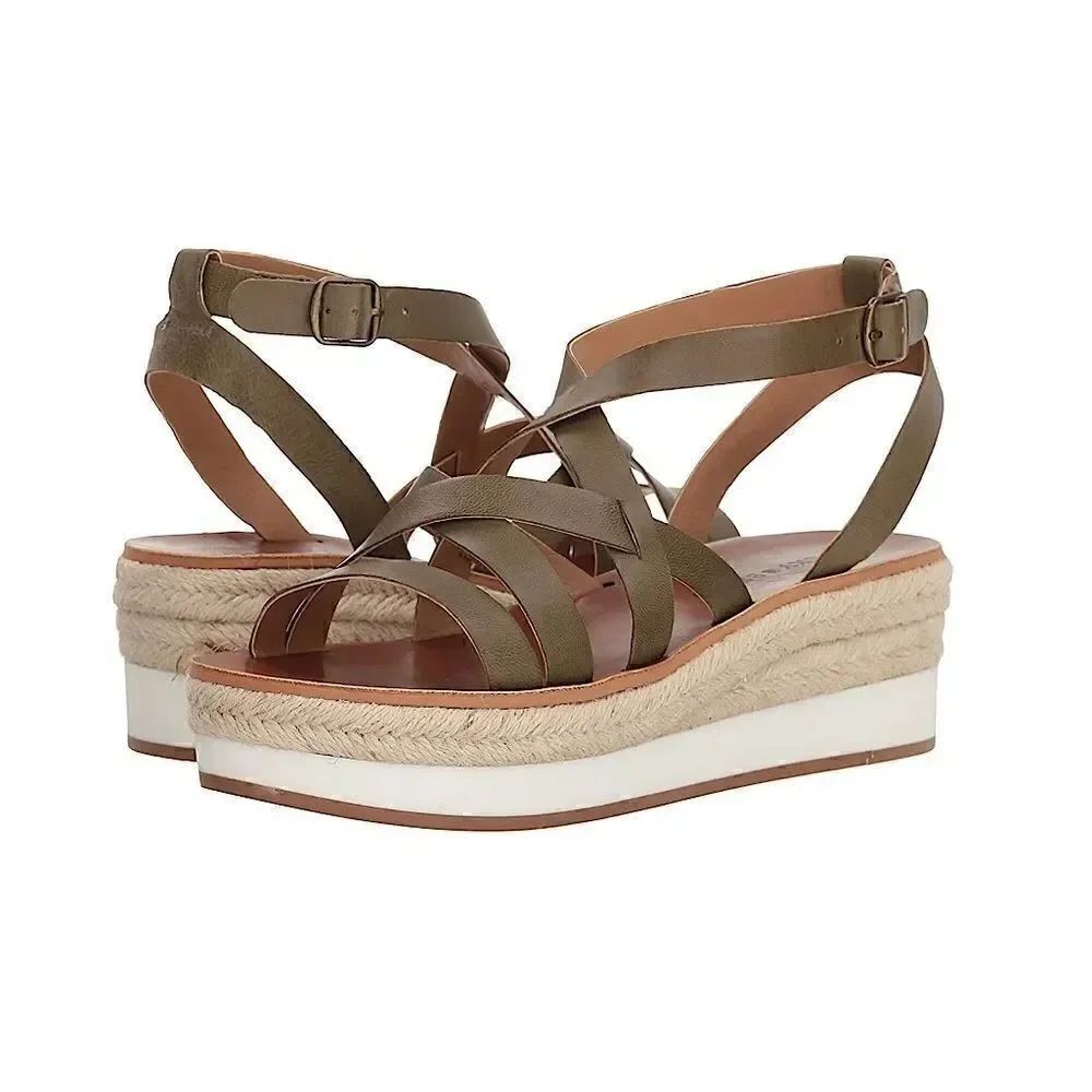 Lucky Brand Jasmei Leather Esapdrille Sandals
